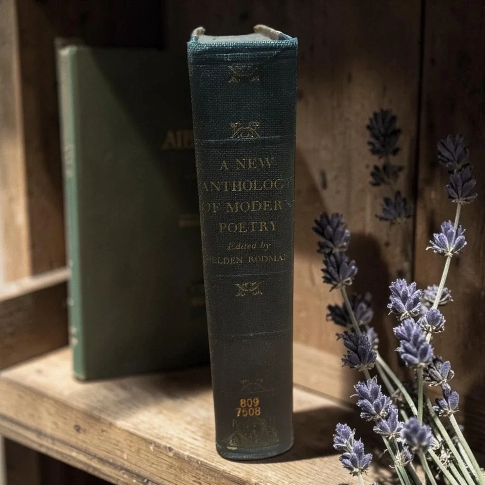 1938 A New Anthology of Modern Poetry Selden Rodman Random House 3rd Printing